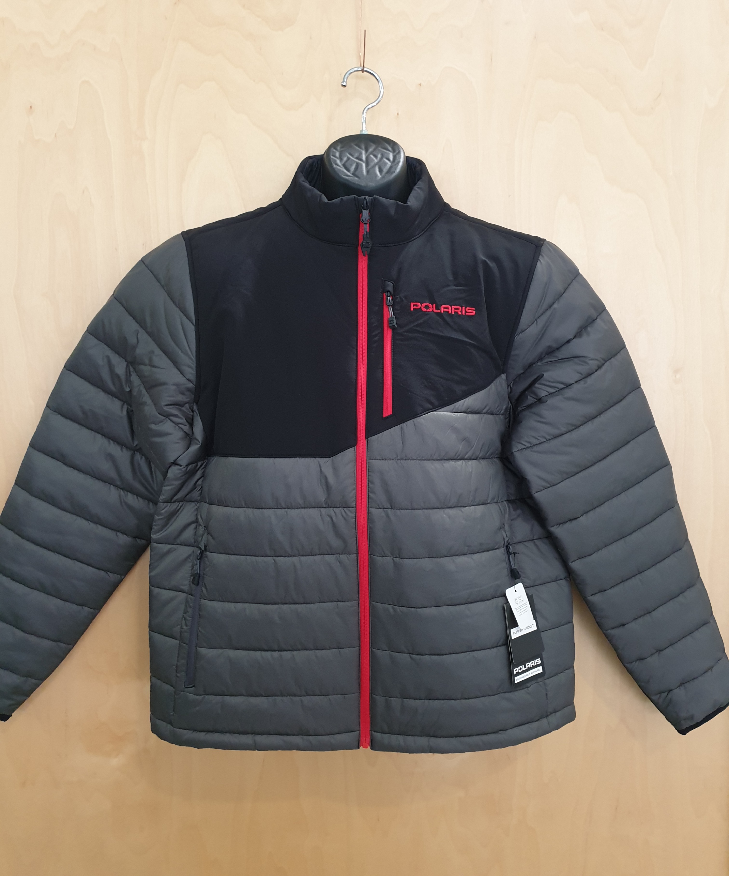 Polaris Force Jacket Gray/Red