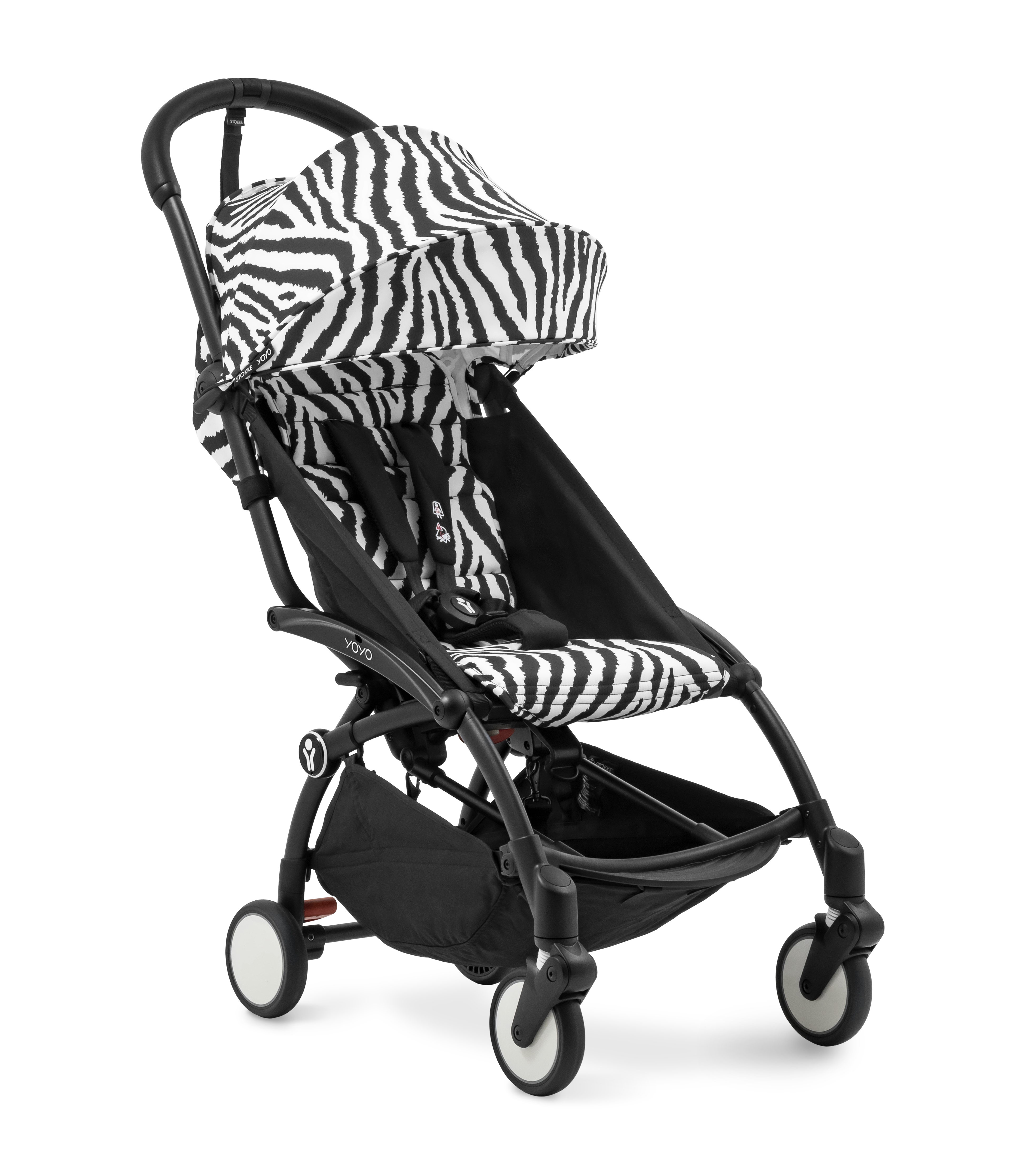 Stokke YOYO³ 6+ Black - Zebra