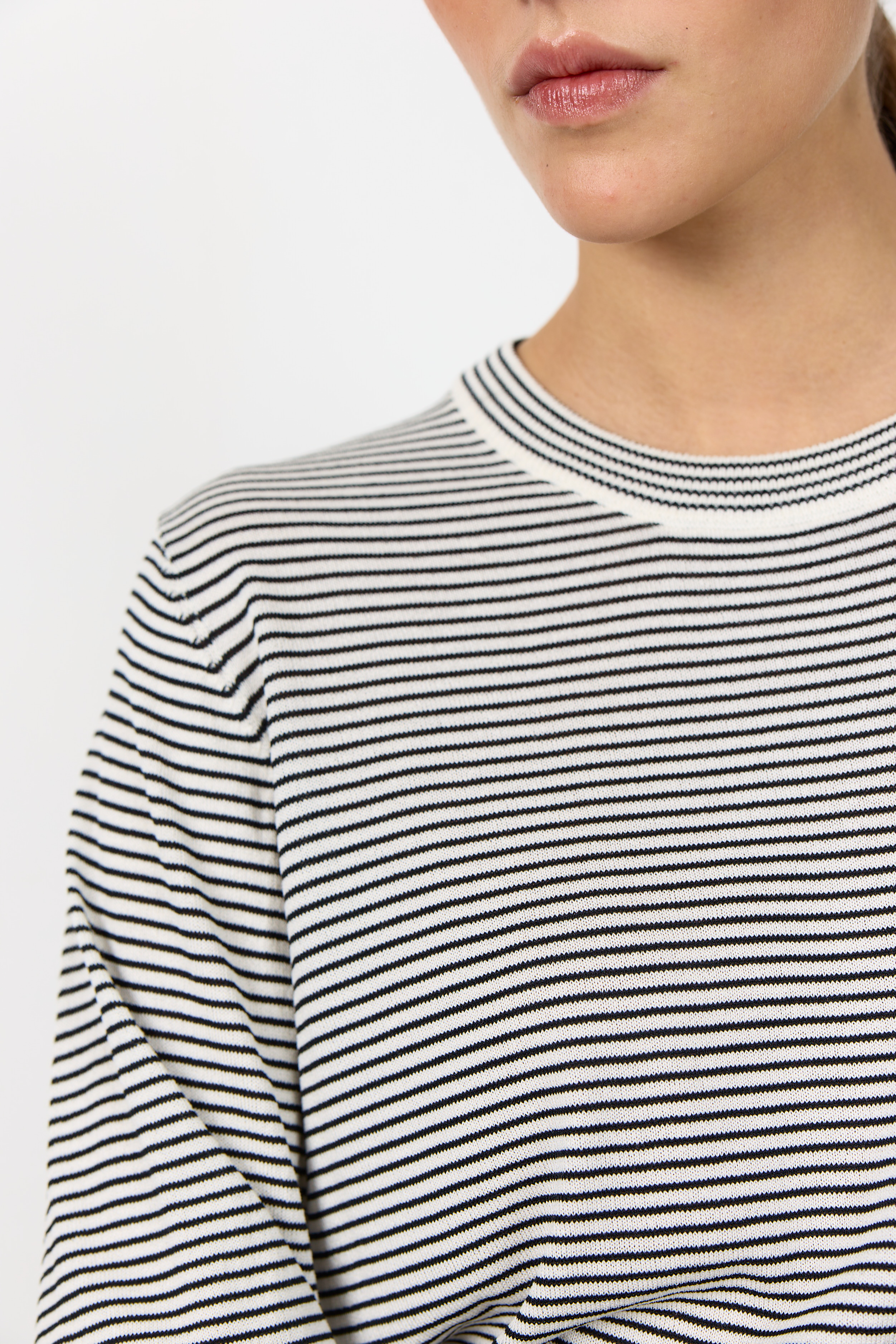 Leveté Room  - Polena 2 Pullover Black Combi - 6