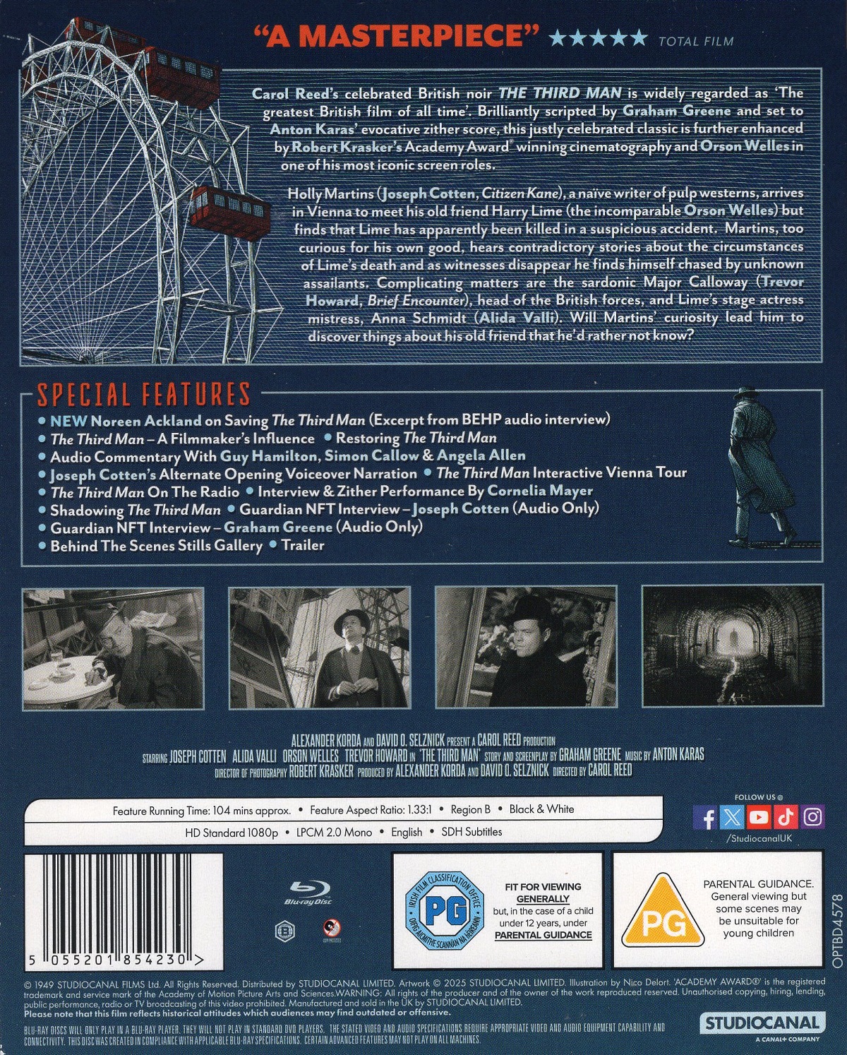 The Third Man (ej svensk text) (Blu-ray) - 2