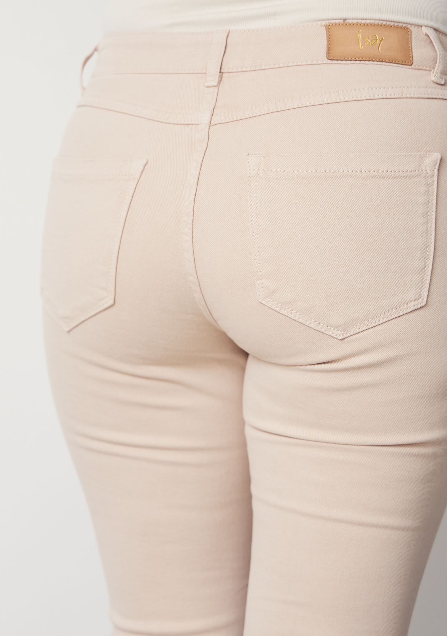 Como Twill Flare Pant - Dark Sand - Isay - 4