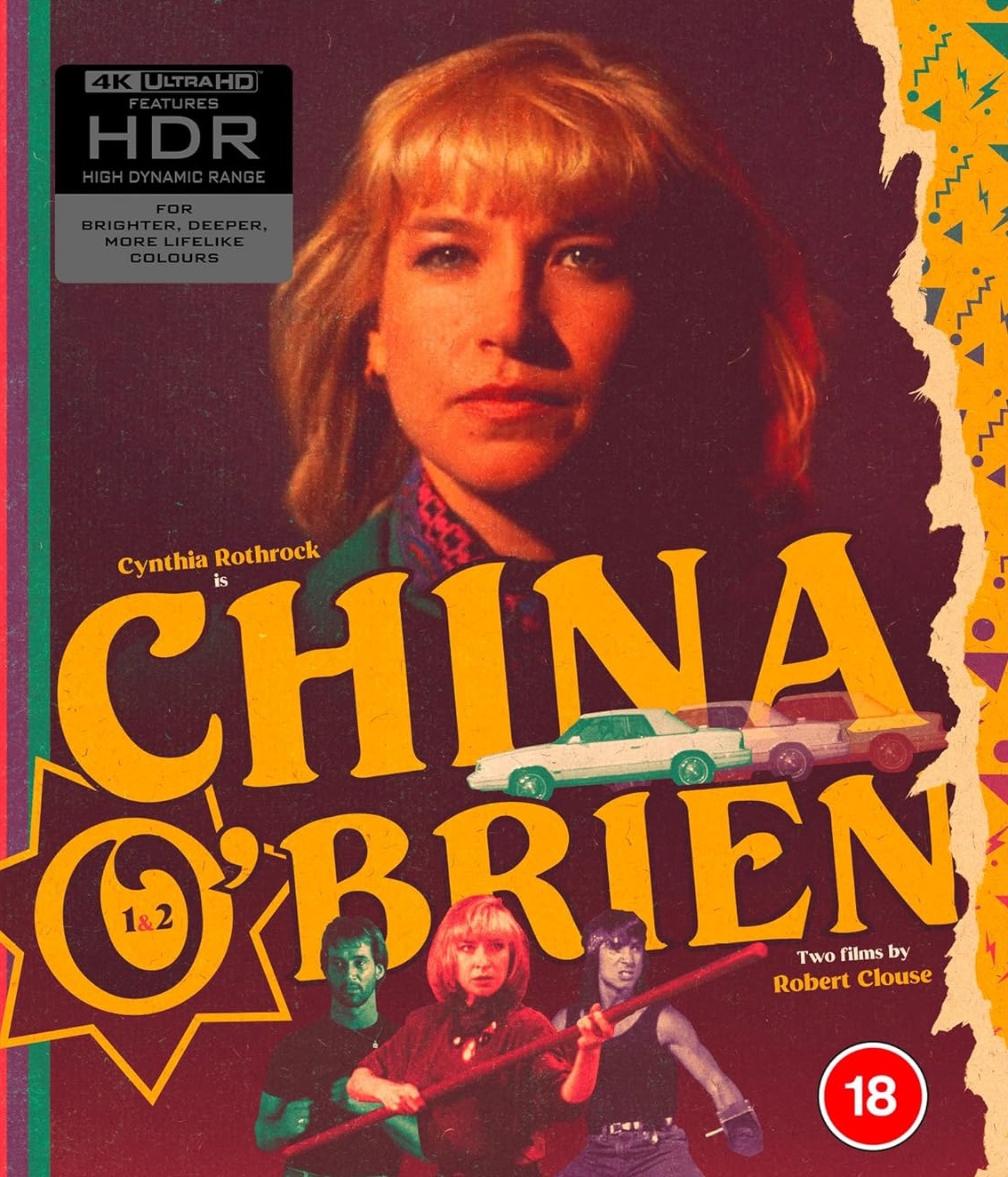 China O’Brien / China O’Brien II (ej svensk text) (4K Ultra HD)
