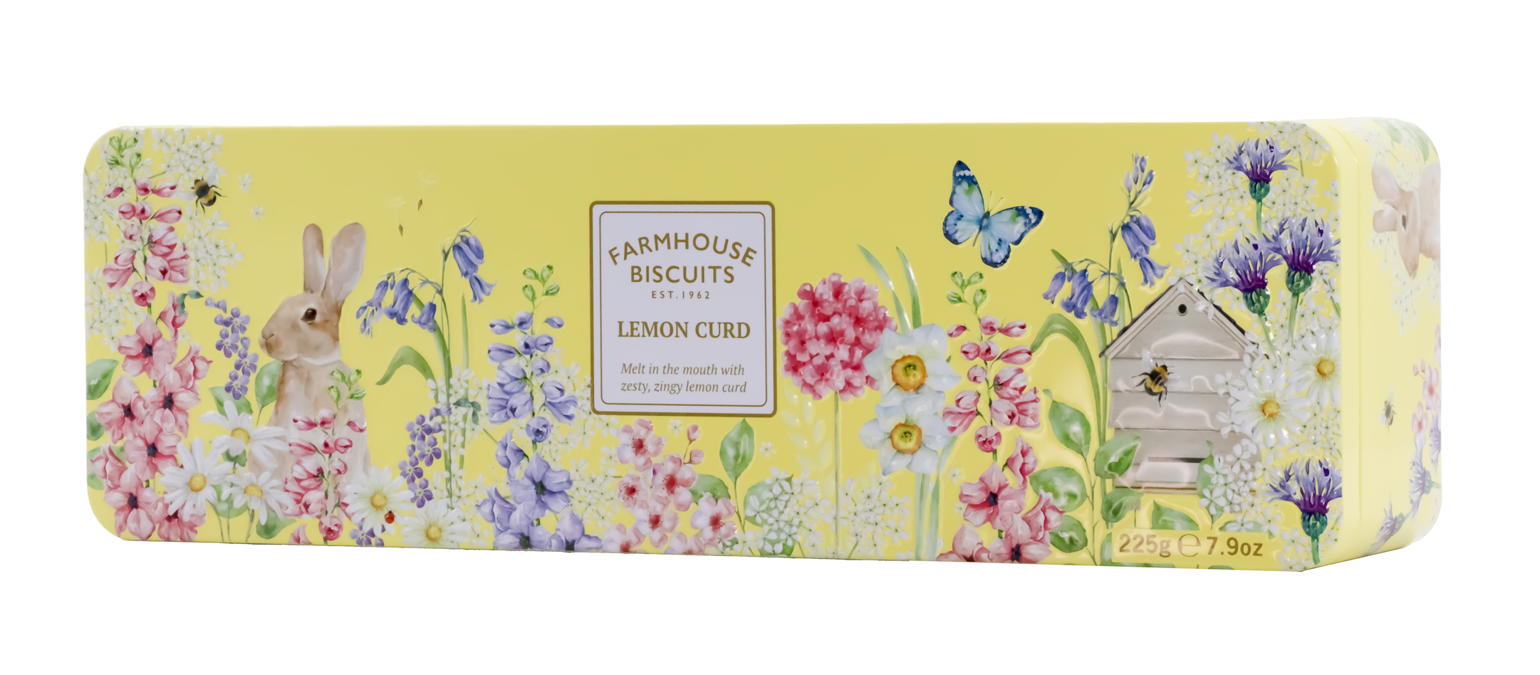 FH  English Garden Lemon Curd Biscuits Plåtask