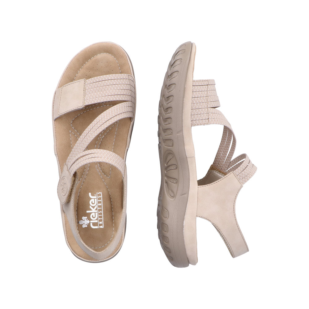 Rieker Damsandal Beige - 8