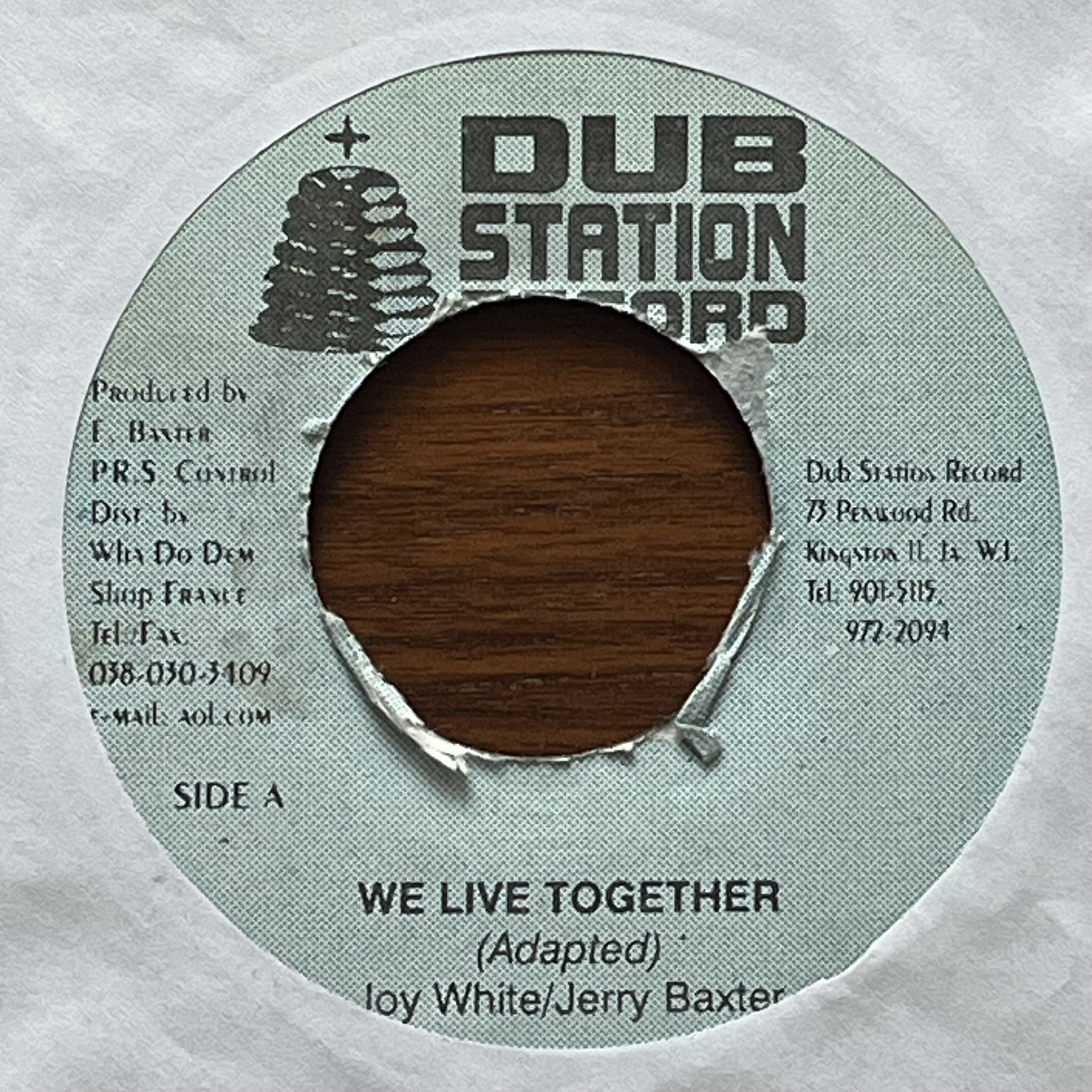 Joy White, Jerry Baxter/David Jahson – We Live Together/Natty Chase The Barber