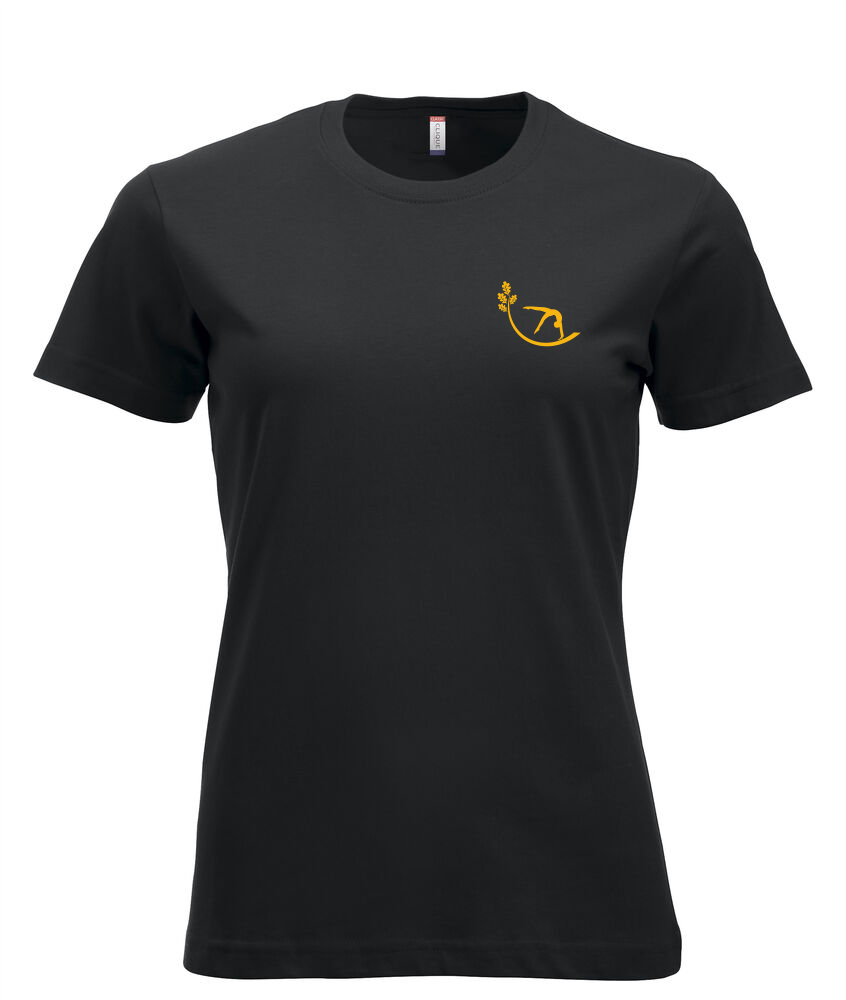 Basic Tee Bomull DAM  (RBY EKEN) 