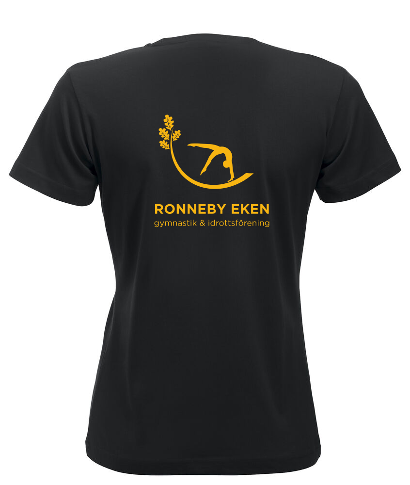 Basic Tee Bomull DAM  (RBY EKEN)  - 2