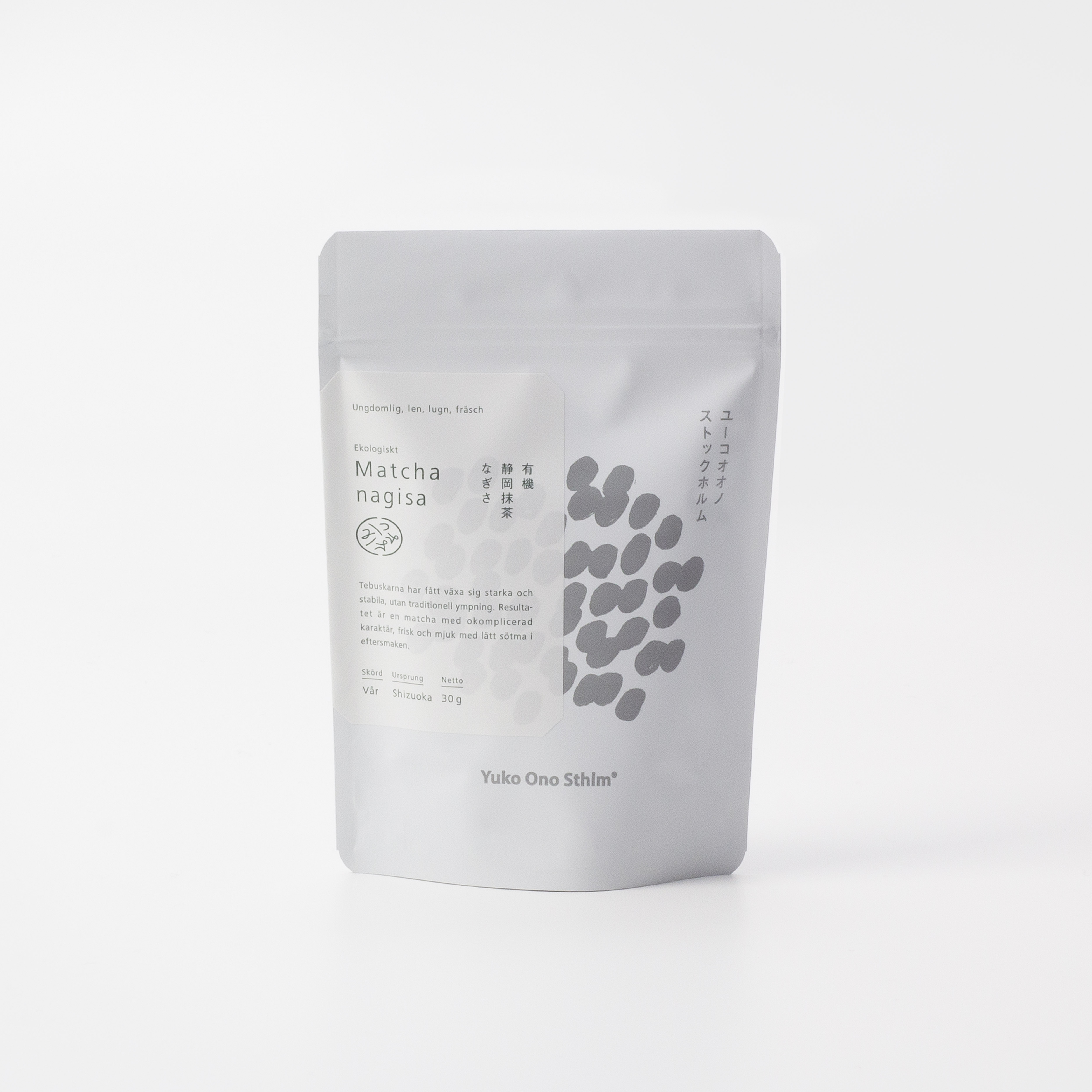 Ekologiskt matcha nagisa [30 g, Shizuoka] 