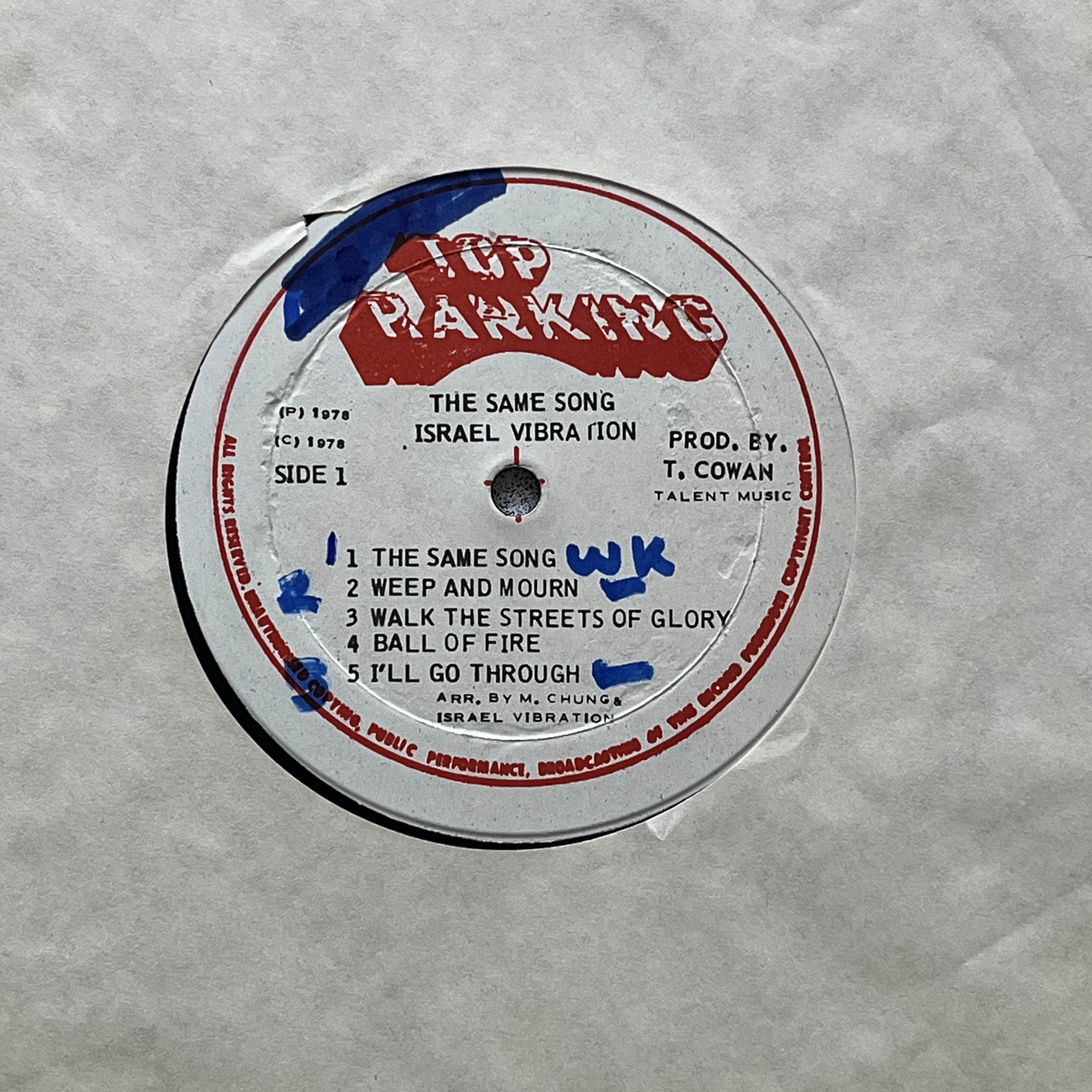Israel Vibration – The Same Song - 2