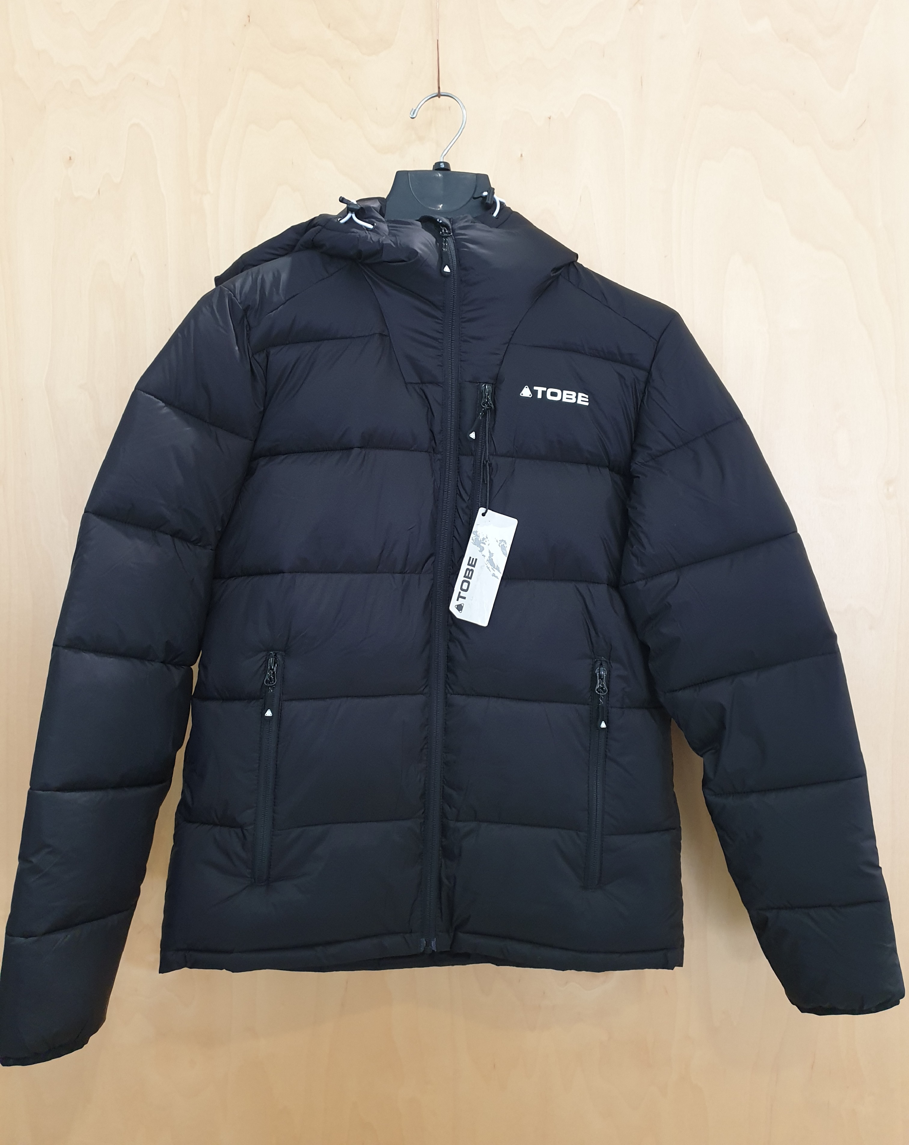 Tobe Anca Vadderad Jacka Jet Black