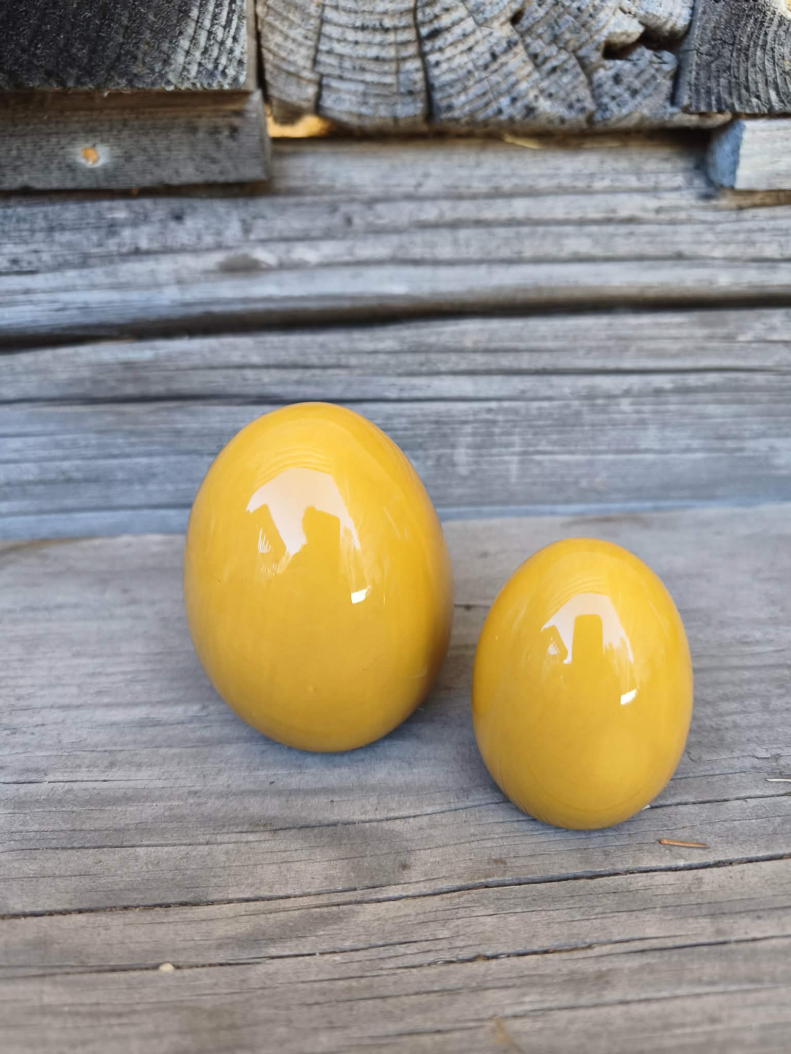 Odd ägg - Ockra set/2