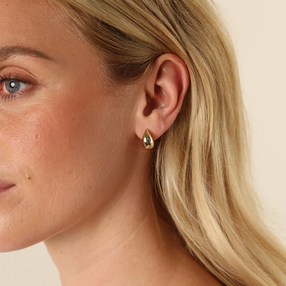 Snö Of Sweden Yenni Mini ear Plain gold