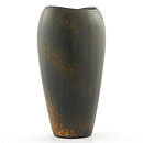 Gunnar Nylund (AXZ 1950s) Brown Biomorphic Vase 20 cm