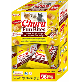 Churu Cat Fun Bites TUNA w. CHEESE 8-pack