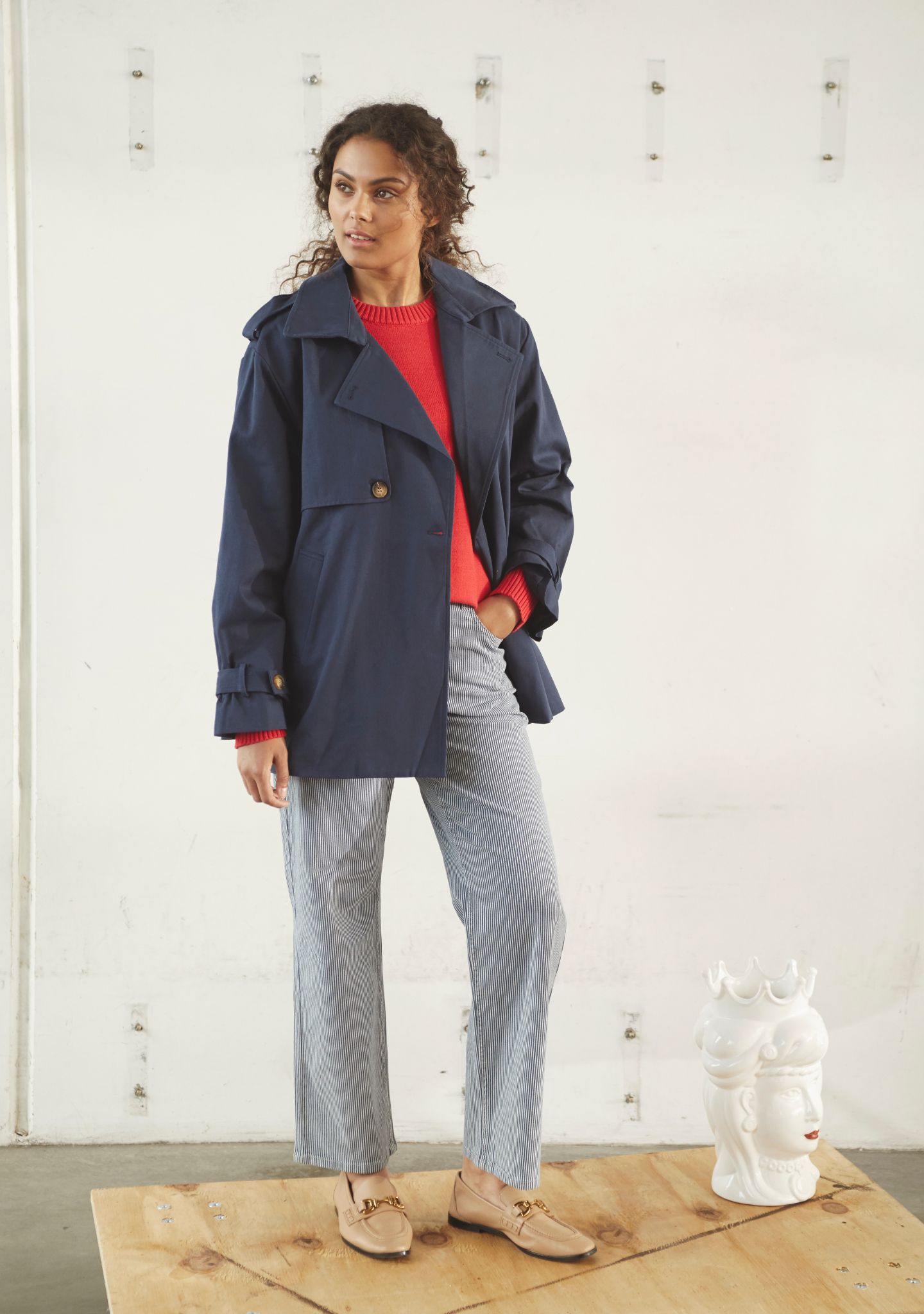 Monza Striped Jeans - Stl. 36 - Isay - 6