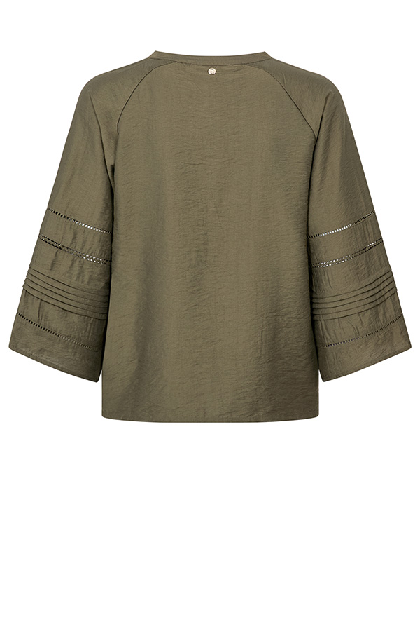 MMAleysa Nila Blouse Olive Night  - 5