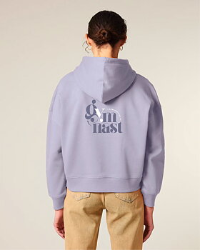 Ladies Hoodie Gymnast Lavender