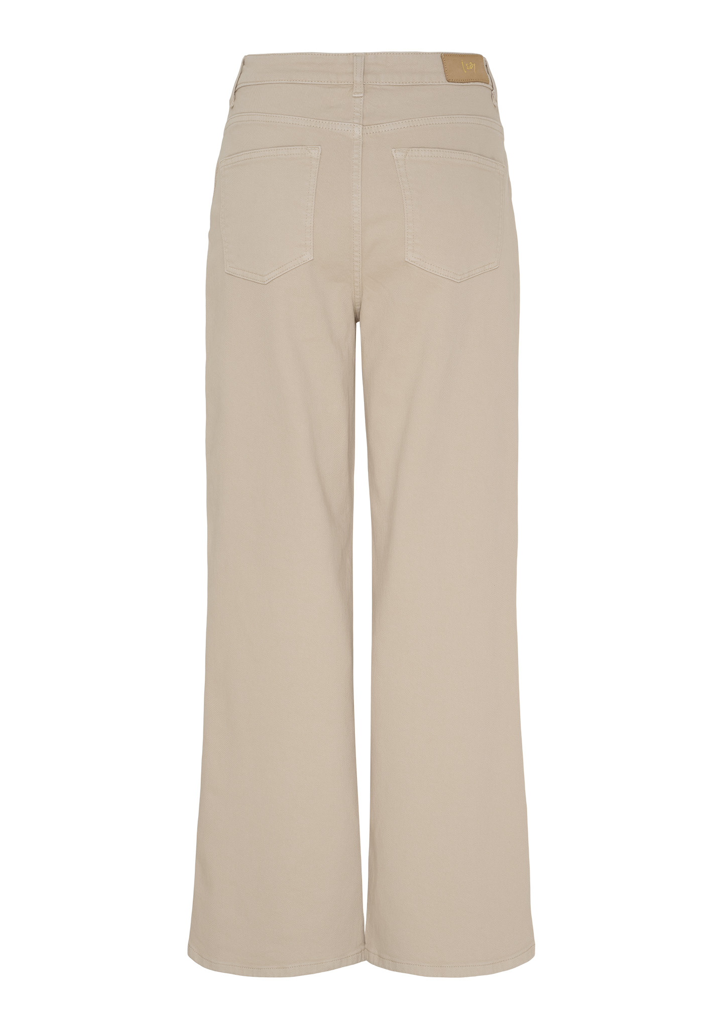 Bologna Wide Twill Pant - Dark Sand - Isay - 5