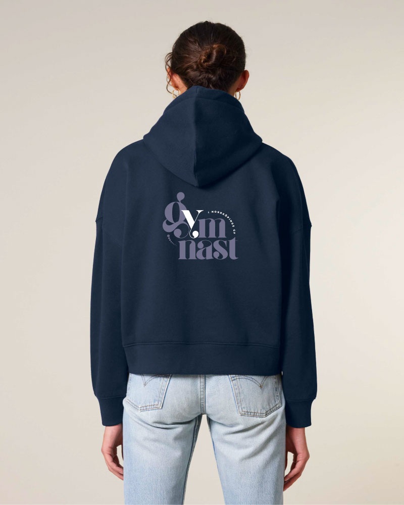 Ladies Hoodie Gymnast Navy - 3