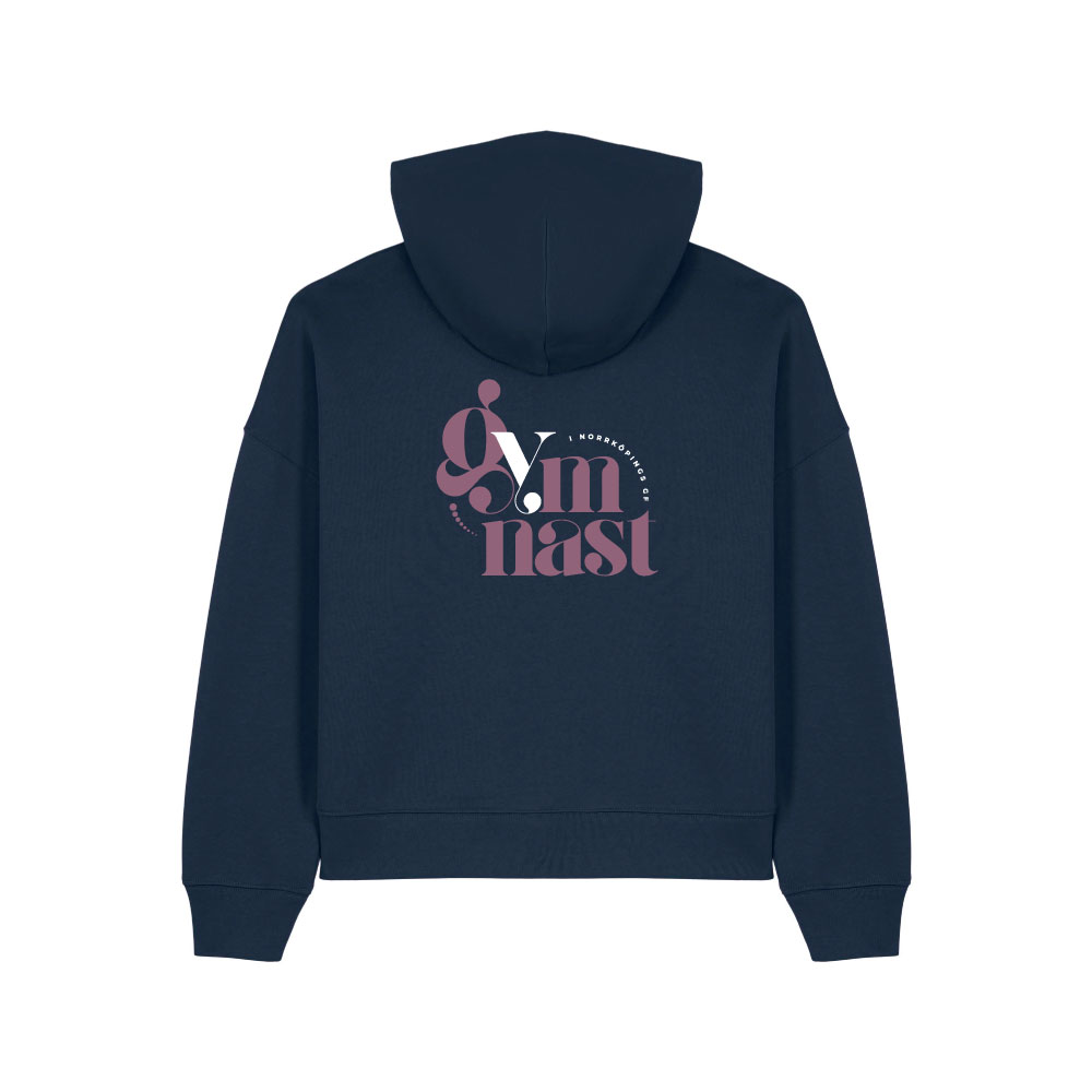 Ladies Hoodie Gymnast Navy - 4