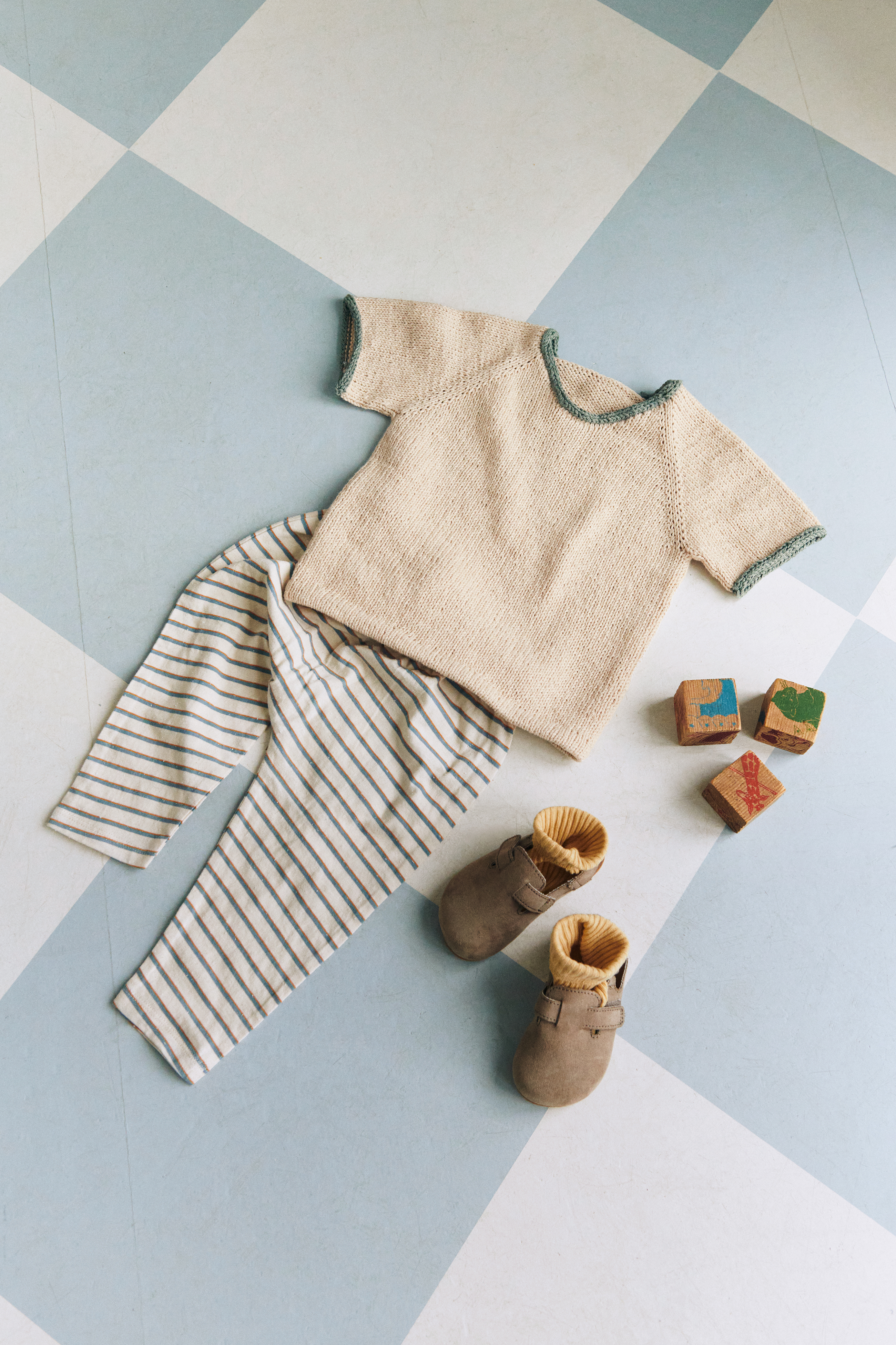 Sandnes Jonathan Tee & Shorts 2603_02 (21 m st 3,5) - 5