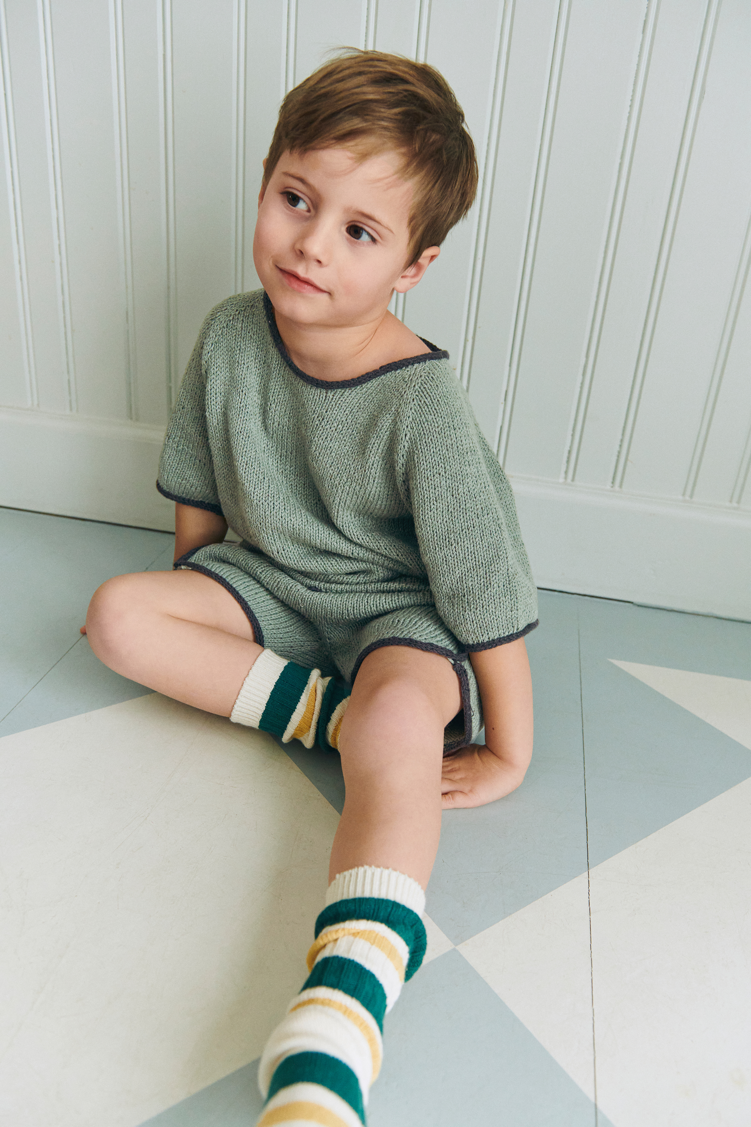 Sandnes Jonathan Tee & Shorts 2603_02 (21 m st 3,5) - 4