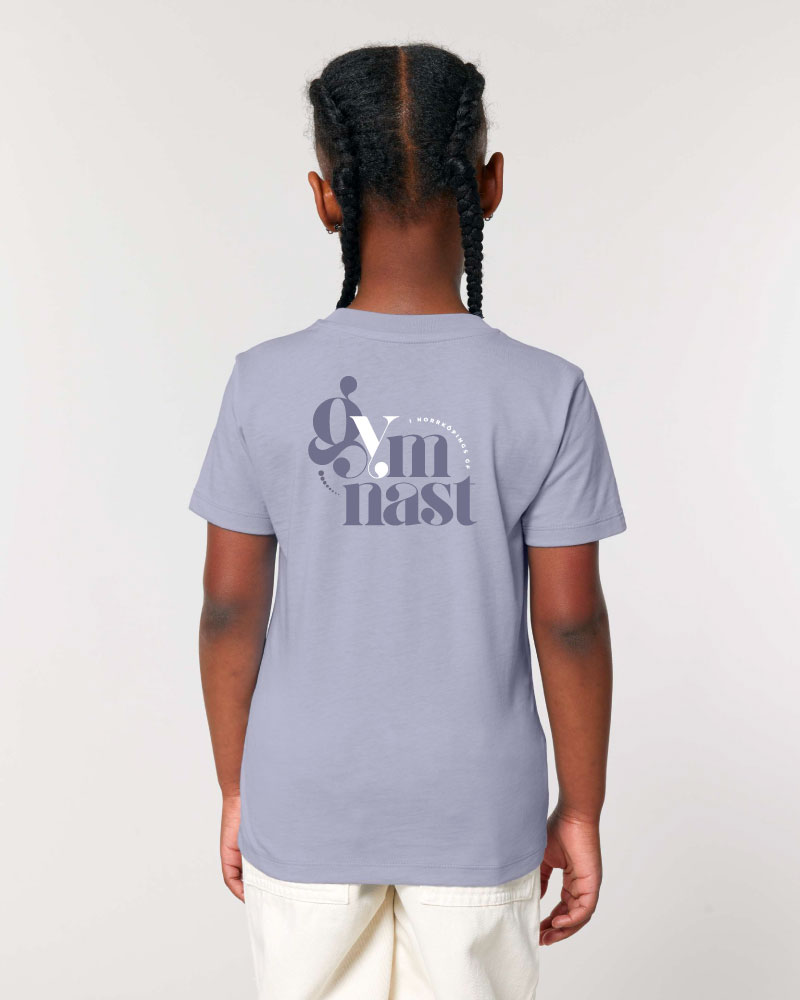 Kids T-shirt Gymnast Lavender