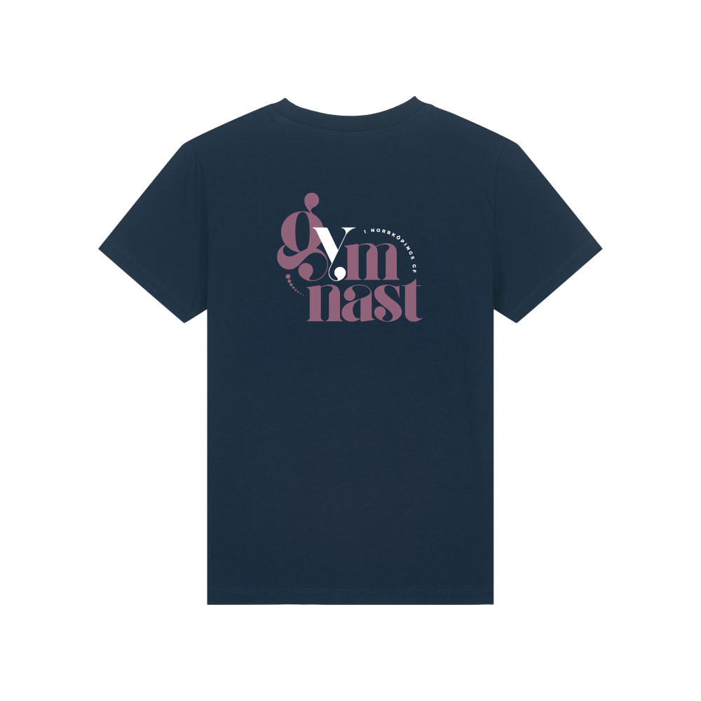 Kids T-shirt Gymnast Navy - 4