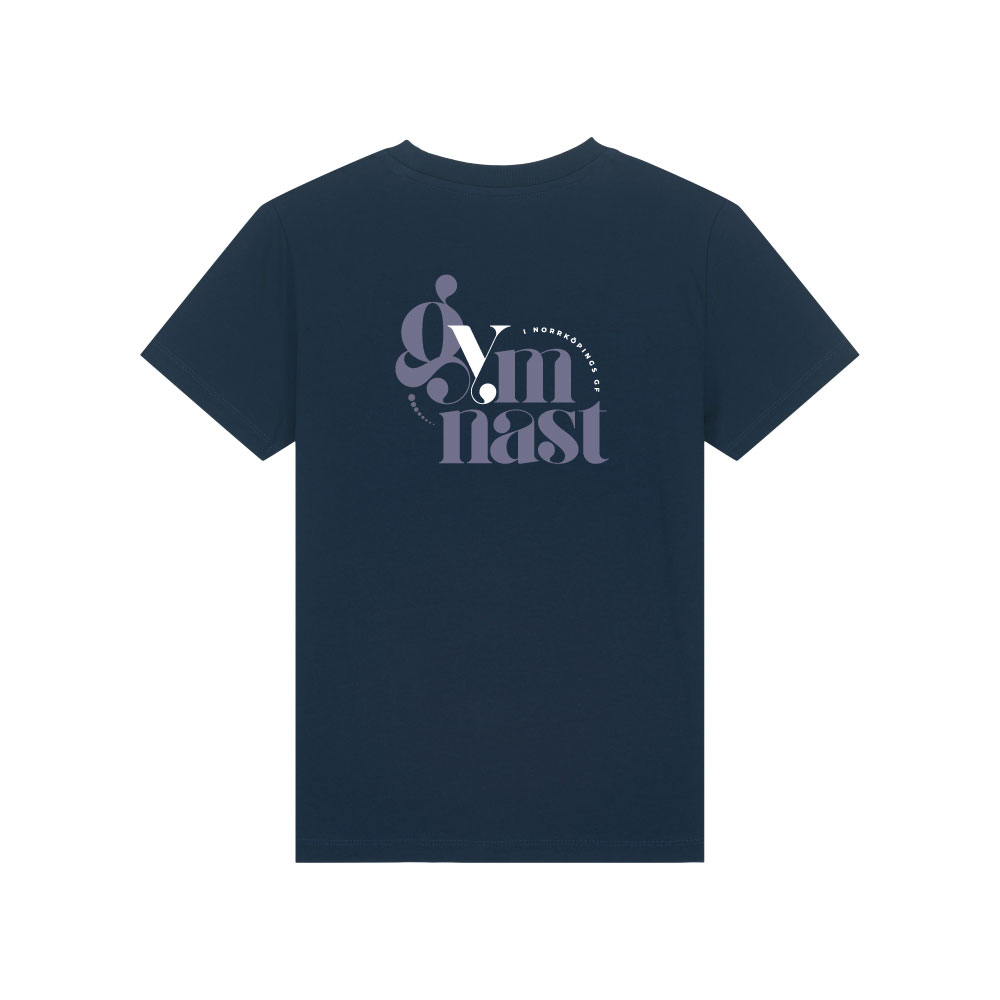 Kids T-shirt Gymnast Navy - 3