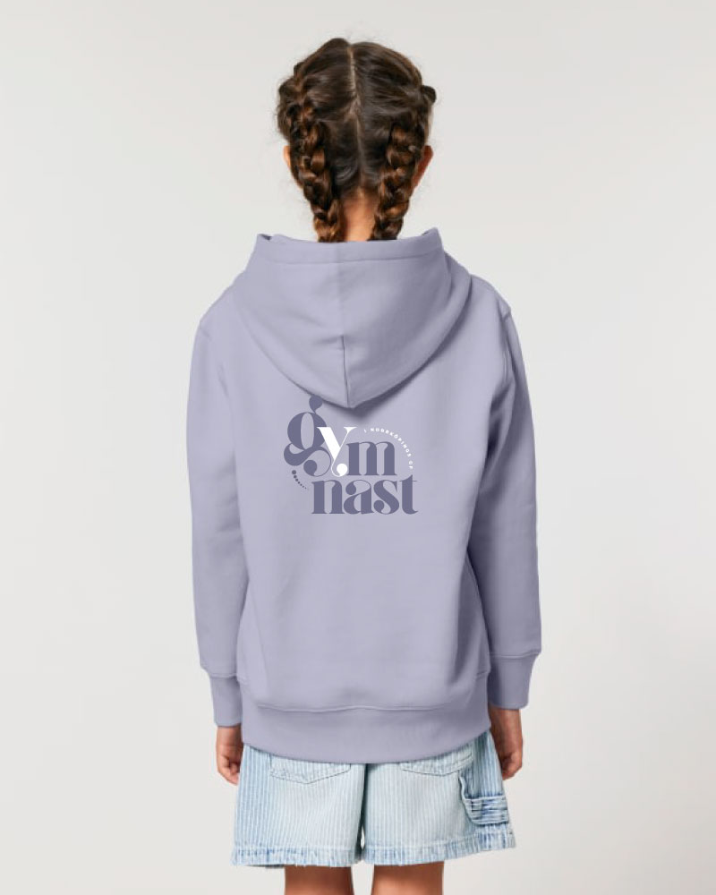 Kids Hoodie Gymnast Lavender