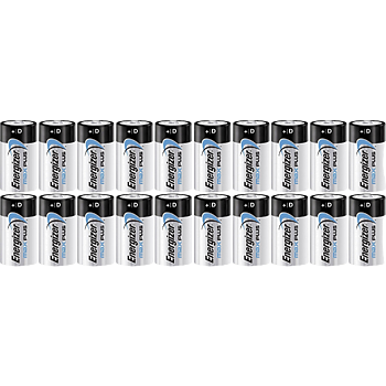 Batteri Max Plus D Energizer 20st/Fp