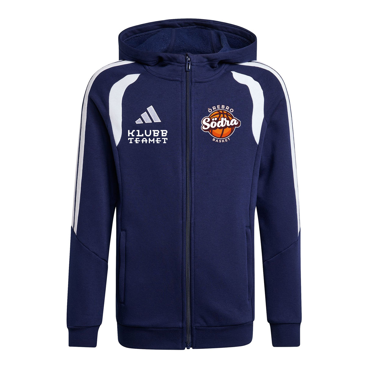 Adidas Tiro26L Full Zip Hoodie Jr (Södra Basket)