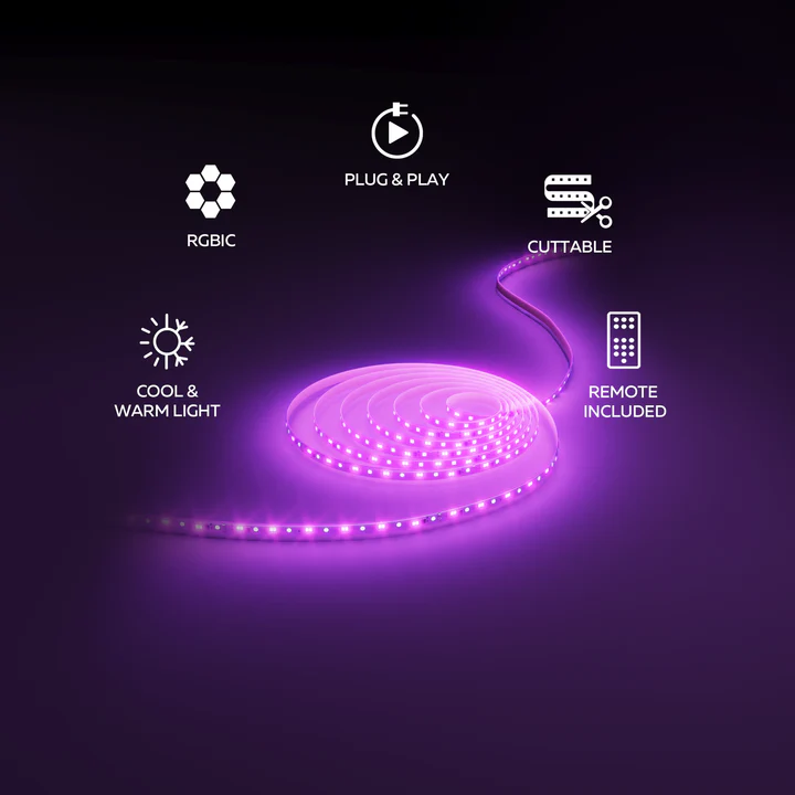 CALEX Led Strip RGBIC+CCTIC 20m - 7