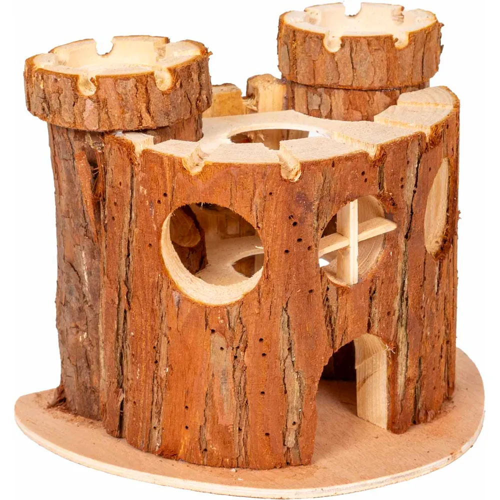 Naturligt Träslott 17x12x15cm, Ozami