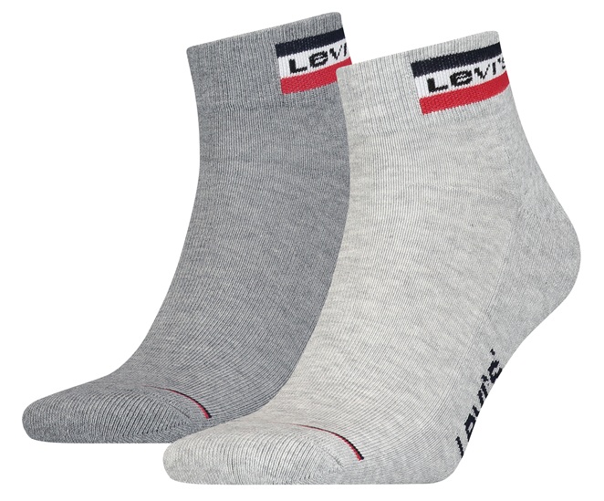 2-pakkaus Levin® Quarter-sukat