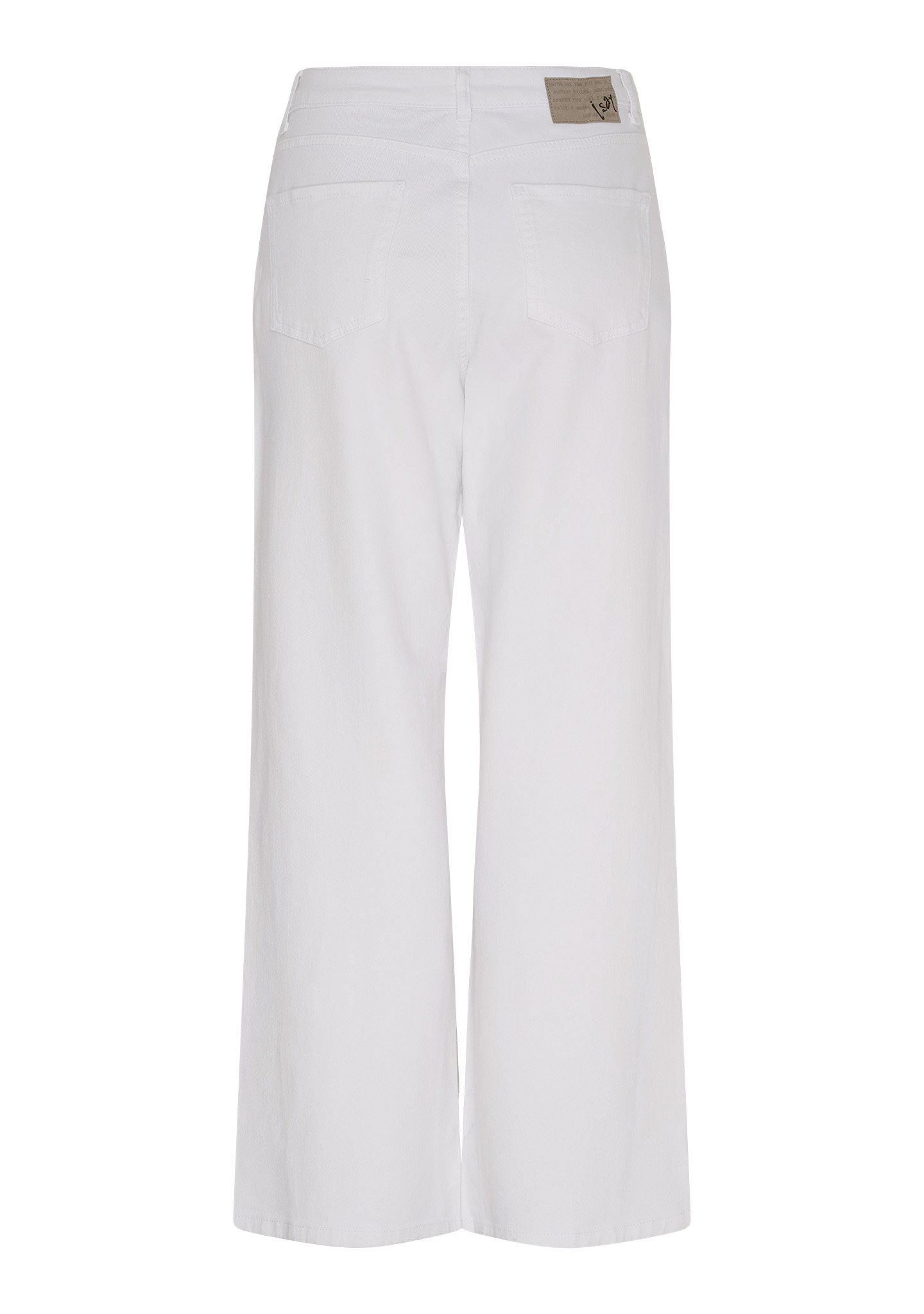 Como Twill Wide Pant - White - Isay - 8
