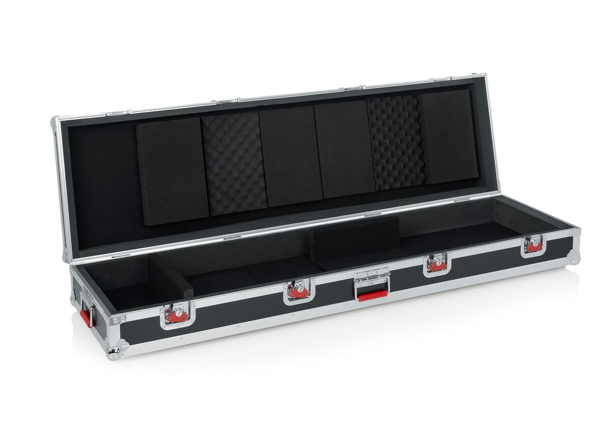 Gator G-TOUR-88V2SL 88 Slim Note Road Case w/ Wheels - 6