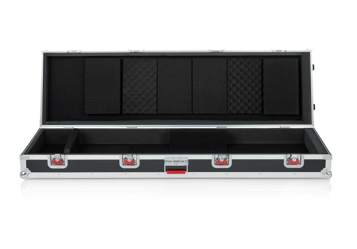 Gator G-TOUR-88V2SL 88 Slim Note Road Case w/ Wheels - 4
