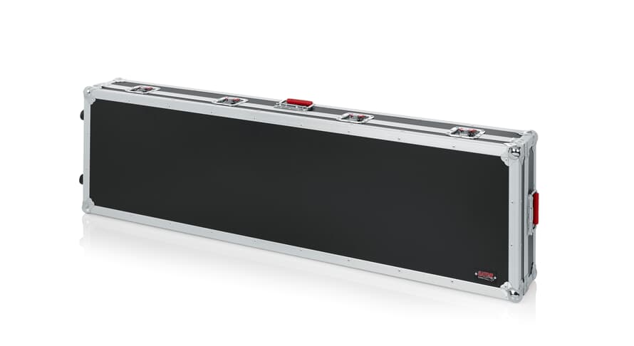 Gator G-TOUR-88V2SL 88 Slim Note Road Case w/ Wheels - 2