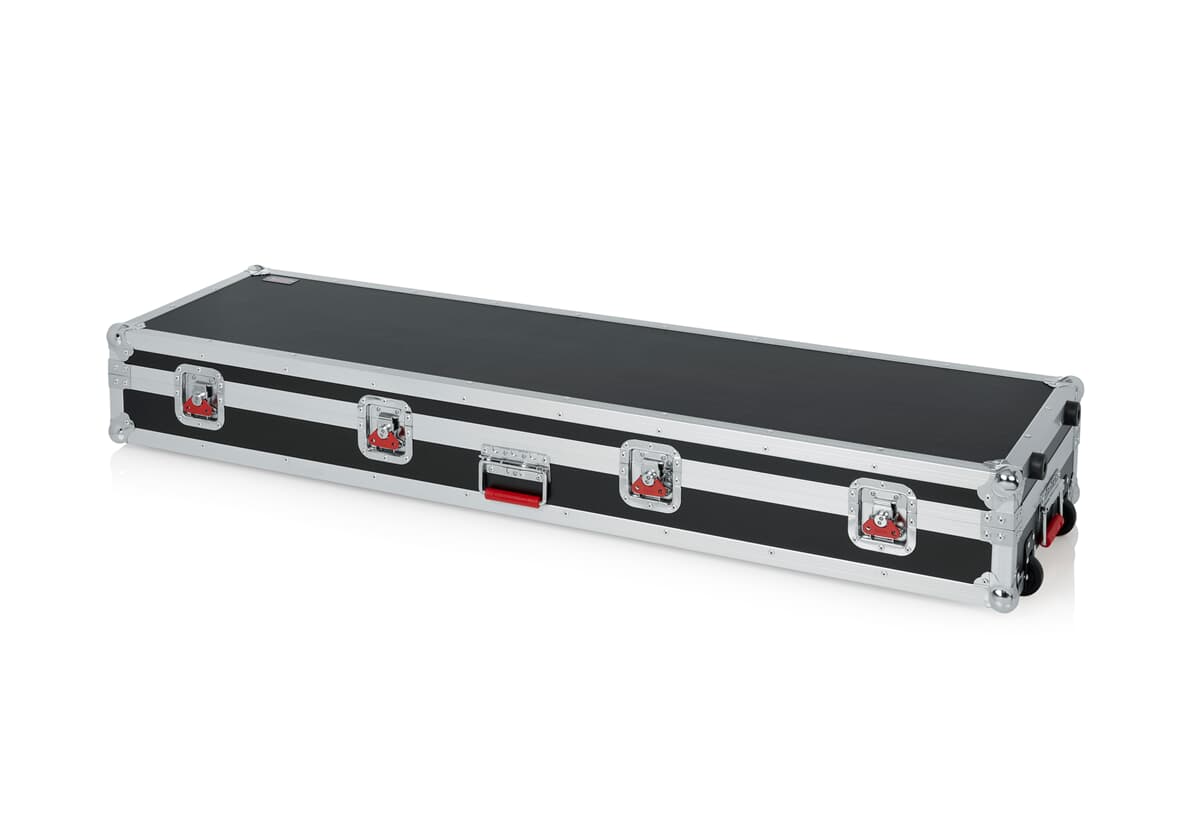 Gator G-TOUR-88V2SL 88 Slim Note Road Case w/ Wheels - 10