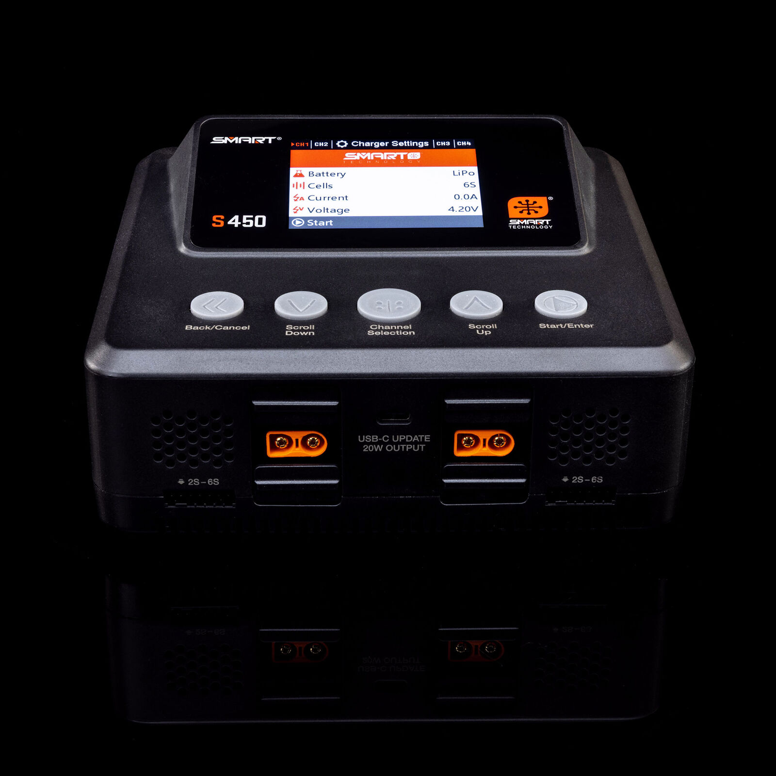 Spektrum SPMXC3040I S450 G2 AC/DC Smart Charger 4x50W - 16