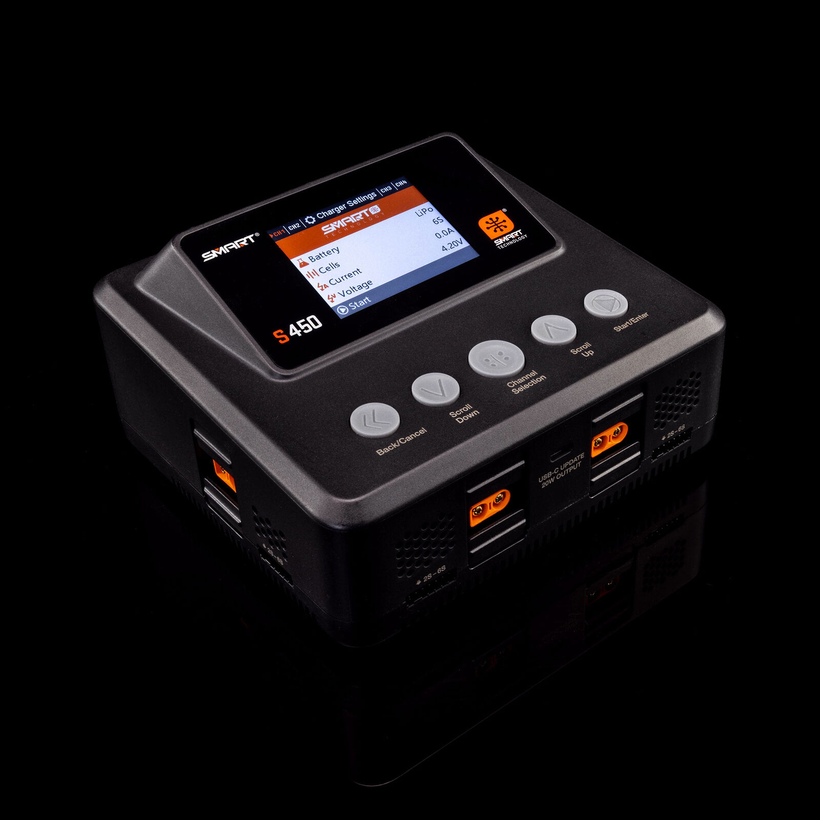 Spektrum SPMXC3040I S450 G2 AC/DC Smart Charger 4x50W - 14
