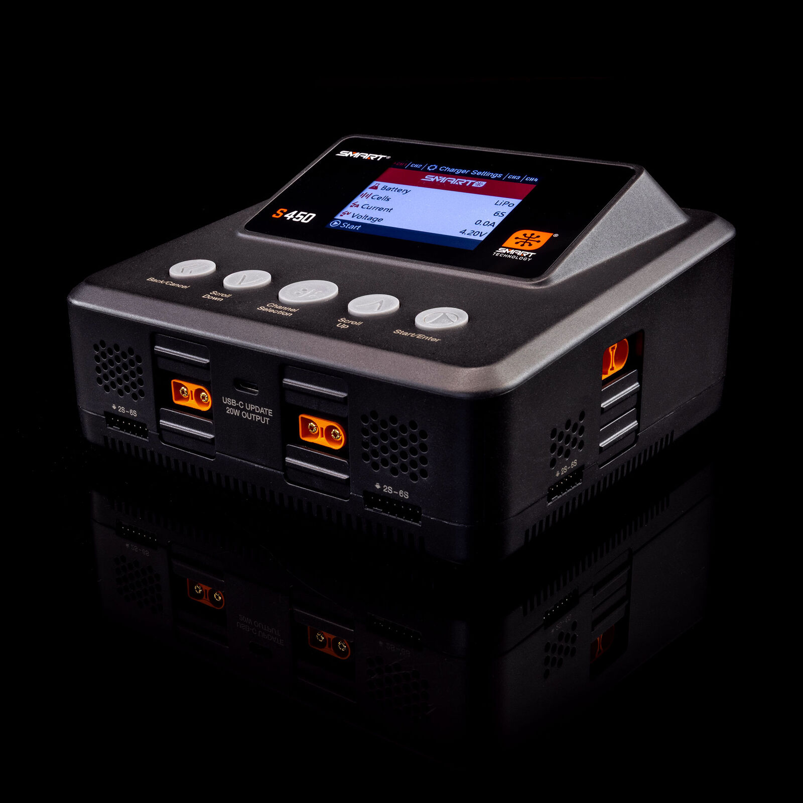 Spektrum SPMXC3040I S450 G2 AC/DC Smart Charger 4x50W - 15