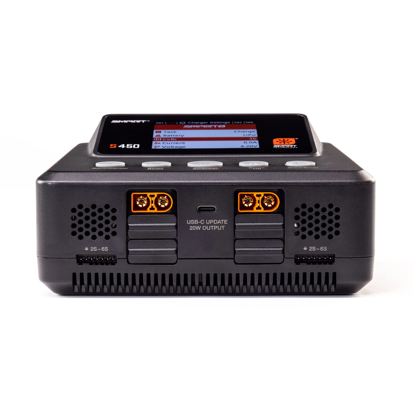 Spektrum SPMXC3040I S450 G2 AC/DC Smart Charger 4x50W - 7