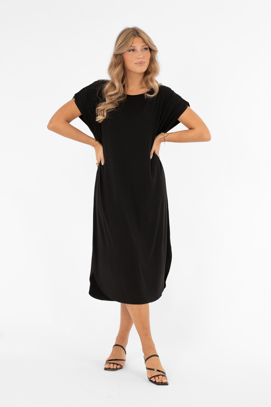 Ellery Dress, Black- Capri Collection - 4
