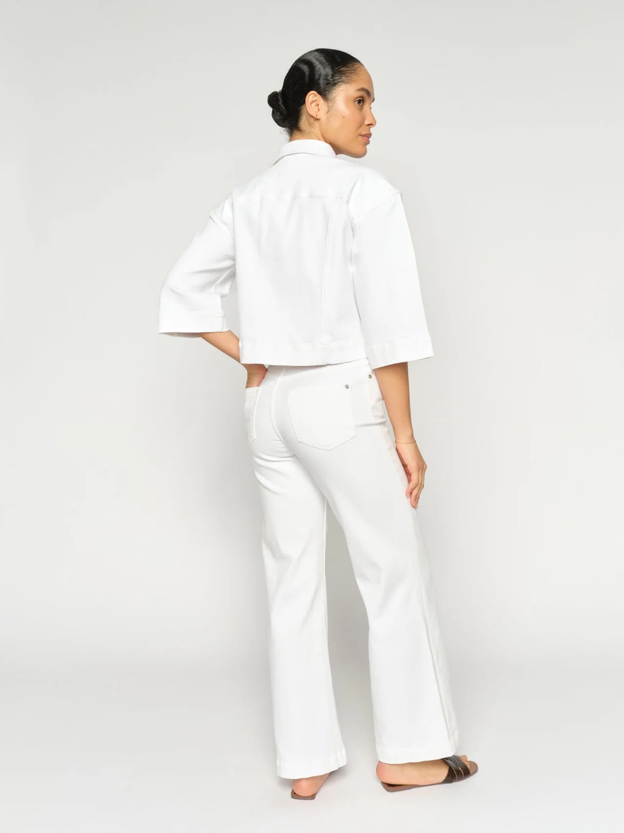 MMDara Deluxe Jeans - Bright White - Mos Mosh