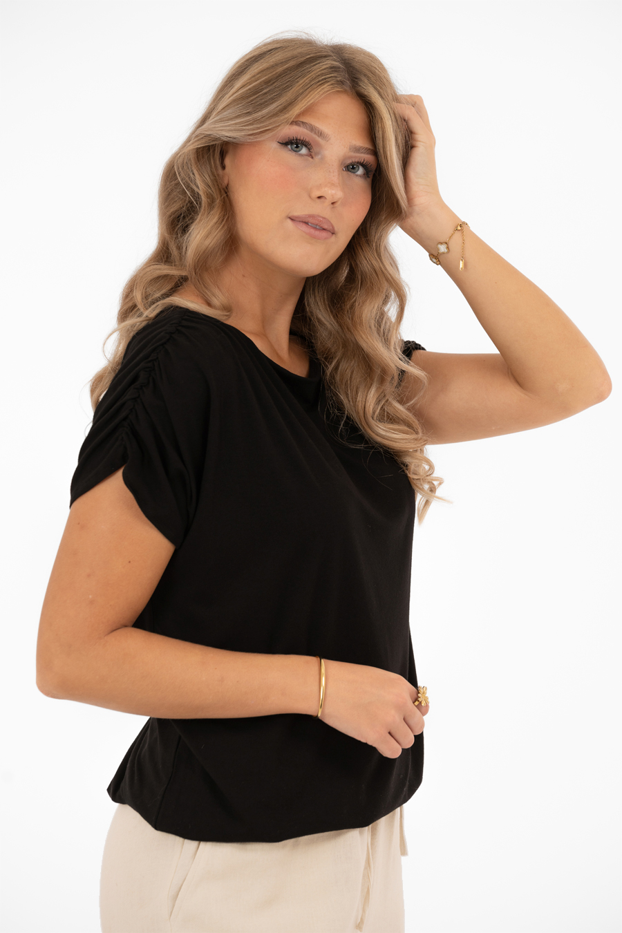 Ellery Top, Black- Capri Collection - 2
