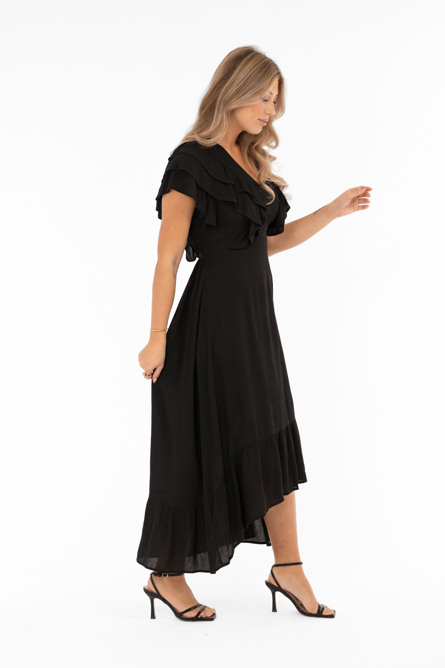  Empire Dress,  Black - Capri Collection - 3