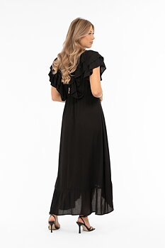  Empire Dress,  Black - Capri Collection