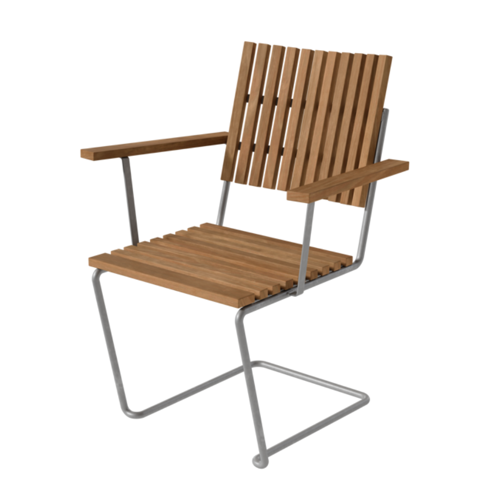 Bovik teak armchair - Grythyttans stålmöbler